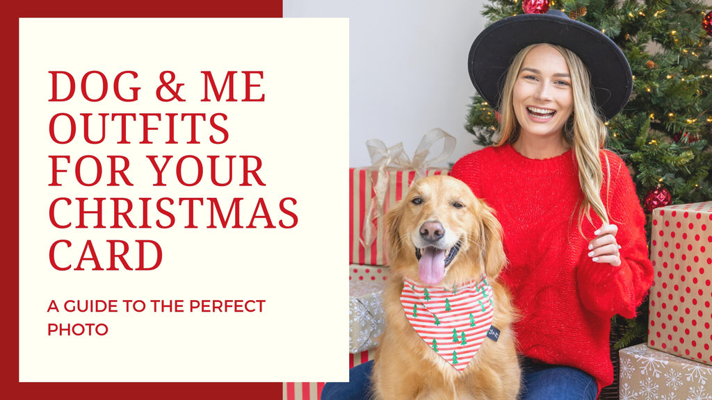 Dog & Dog Mom Outfit Ideas For Christmas Card Photos