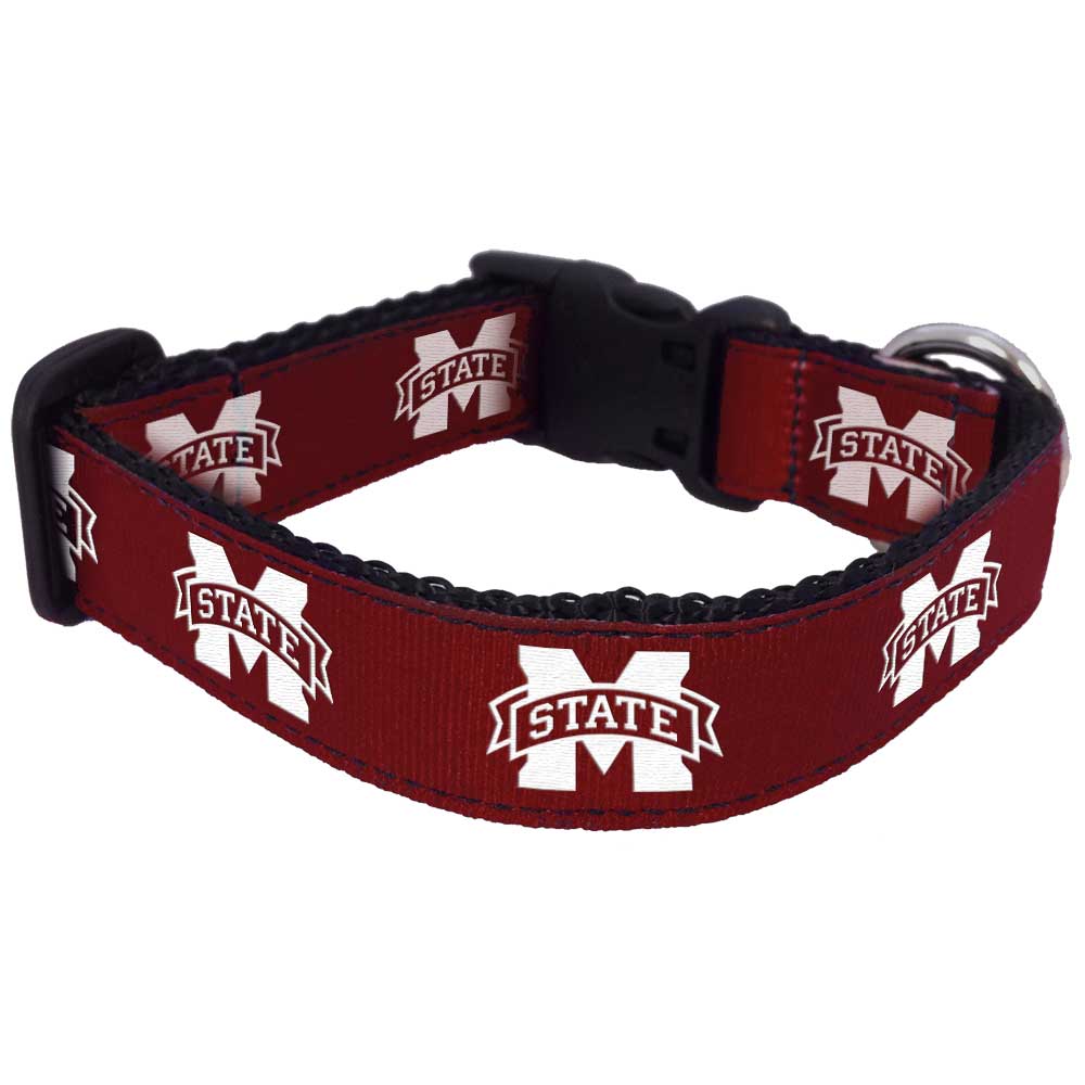 Mississippi State University Bulldogs Dog Collar